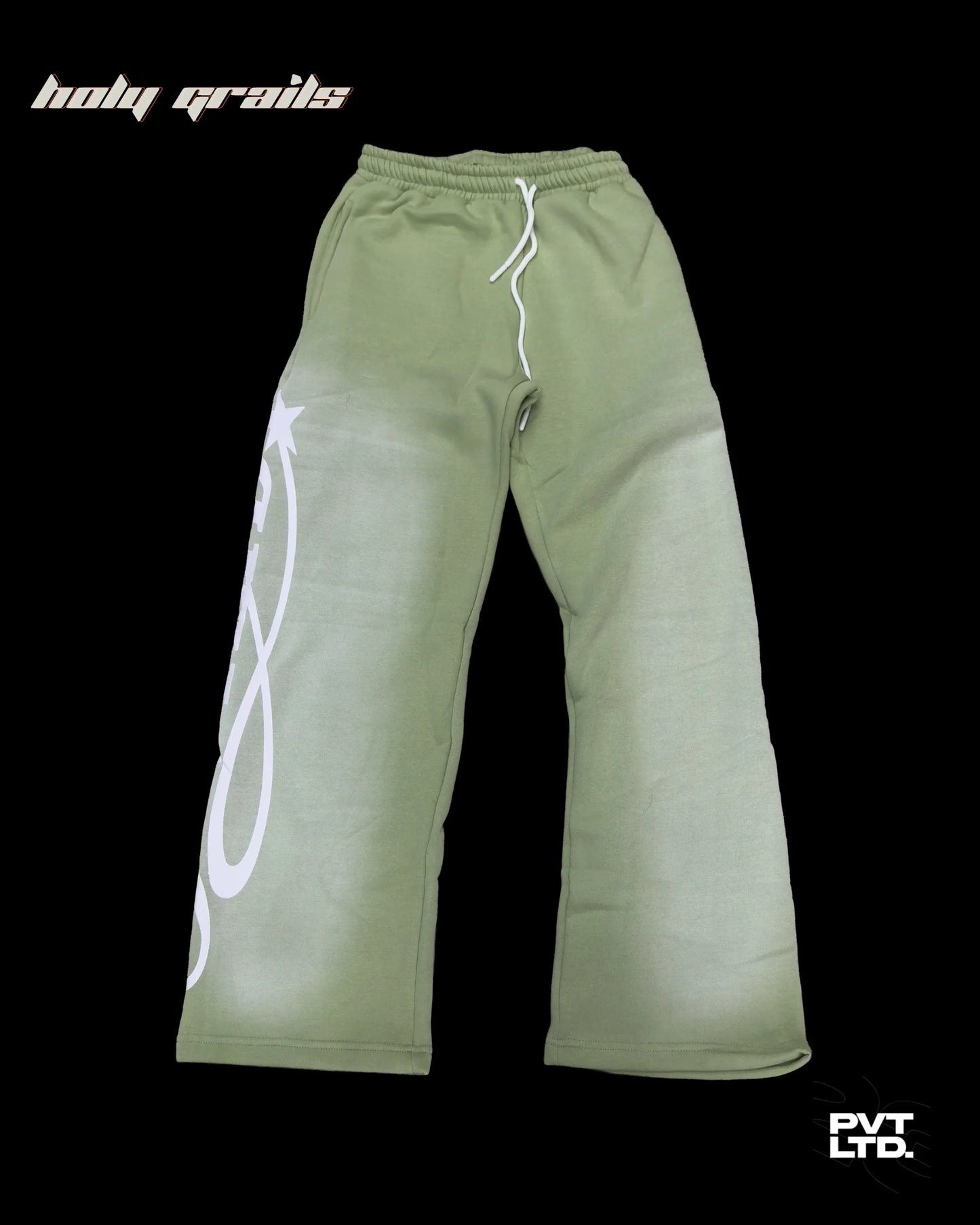 Matcha Green Track Pants HG x Pvt Ltd