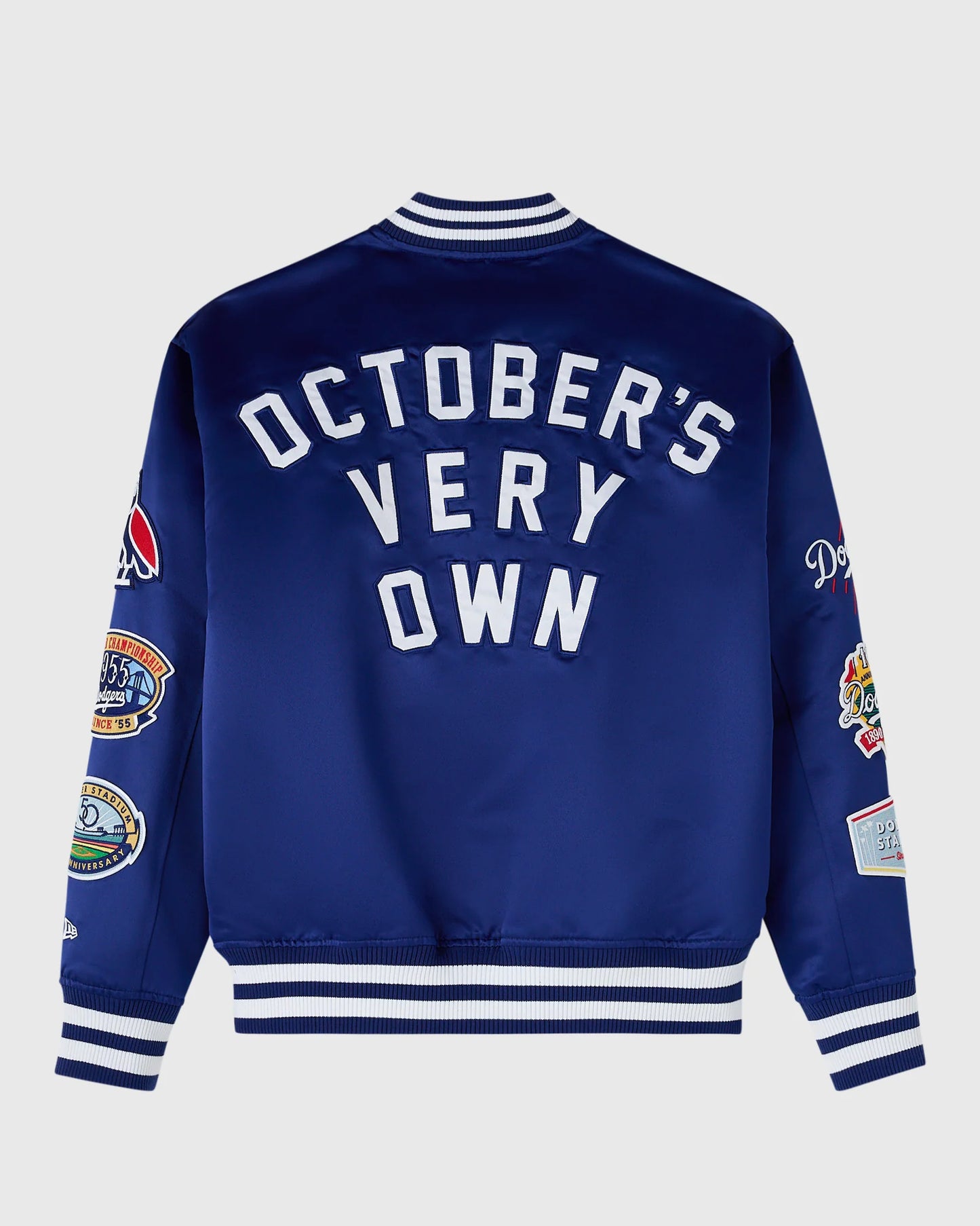 New Era MLB Los Angeles Dodgers Varsity Jacket Blue