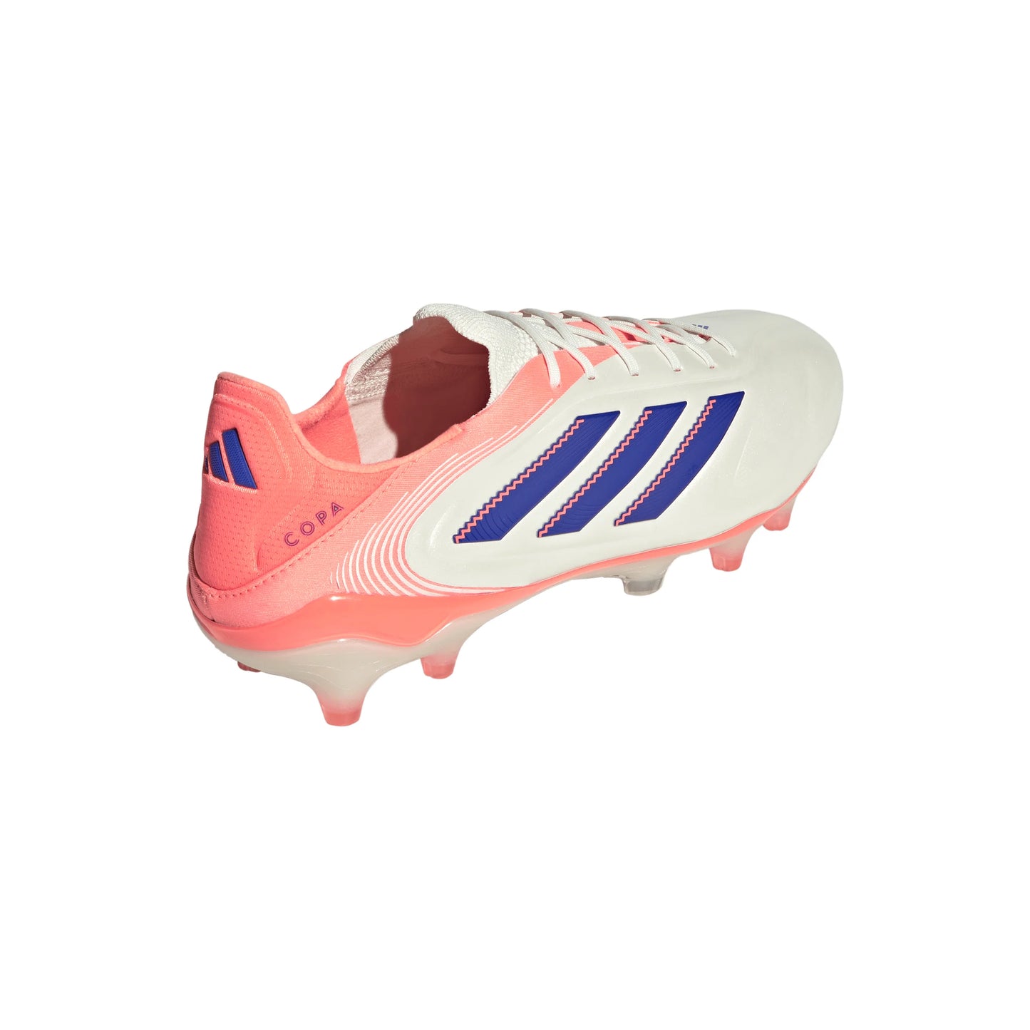 adidas Copa Pure III Elite FG Mens Soccer Cleats White Blue Orange