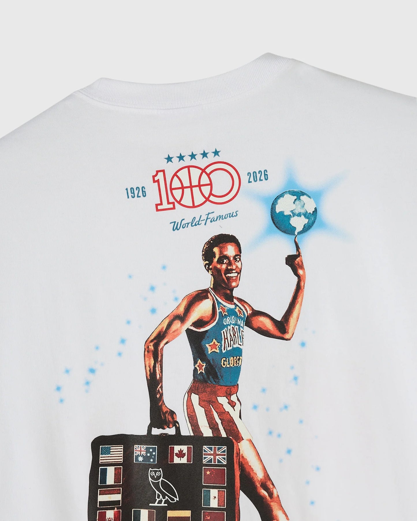 Harlem Globetrotters Tee White