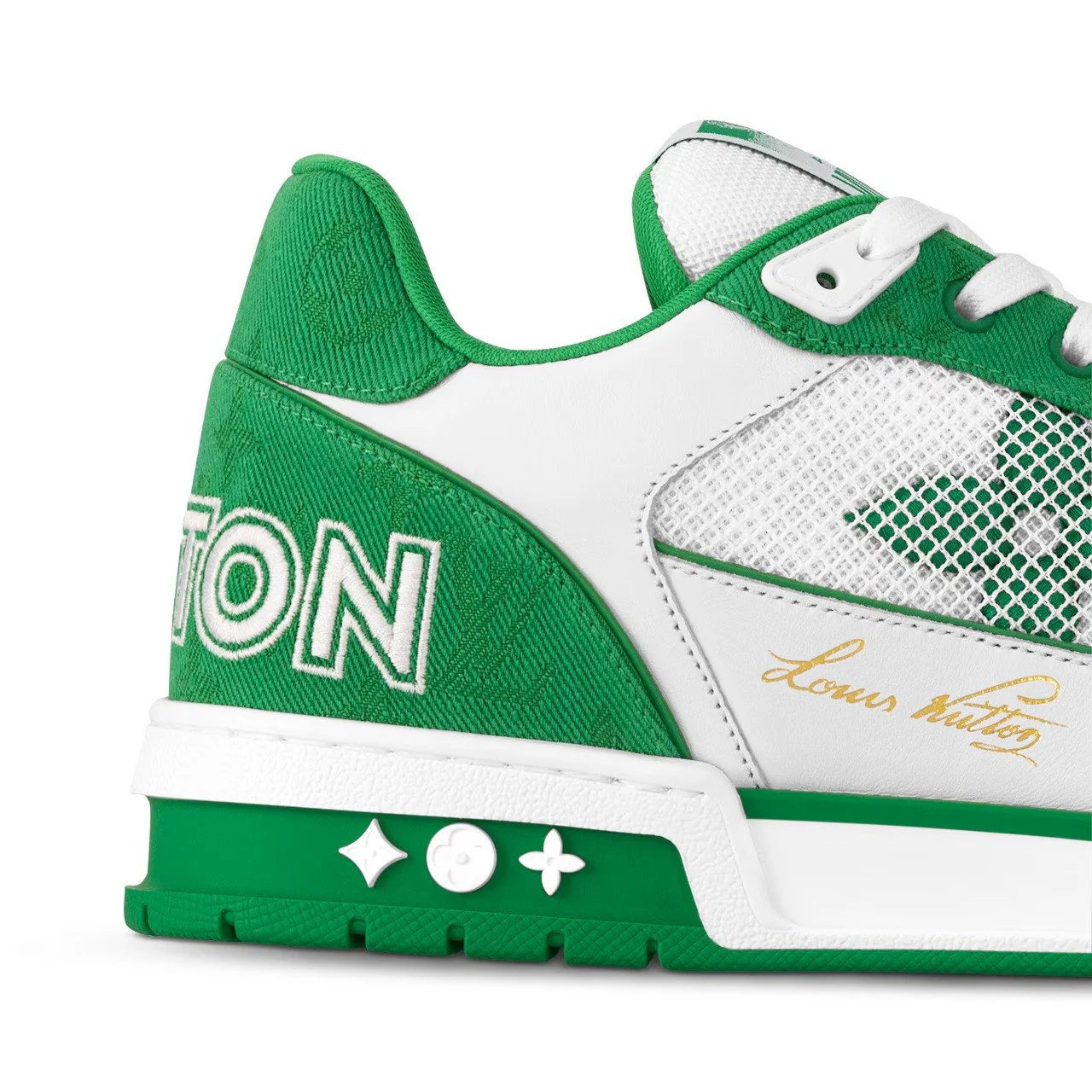 Louis Vuitton LV Trainer Sneaker Green