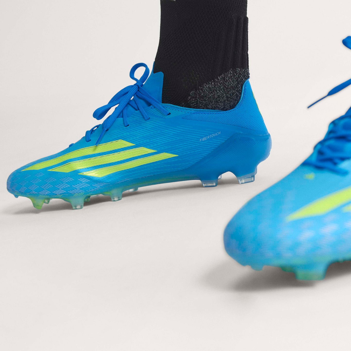 adidas F50 Elite FG Firm Ground Mens Soccer Cleats Blue Yellow Aqua