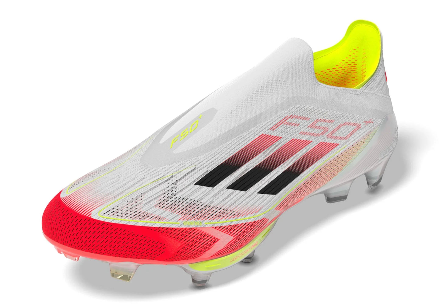 adidas F50 FG Mens Soccer Cleats White Black Yellow
