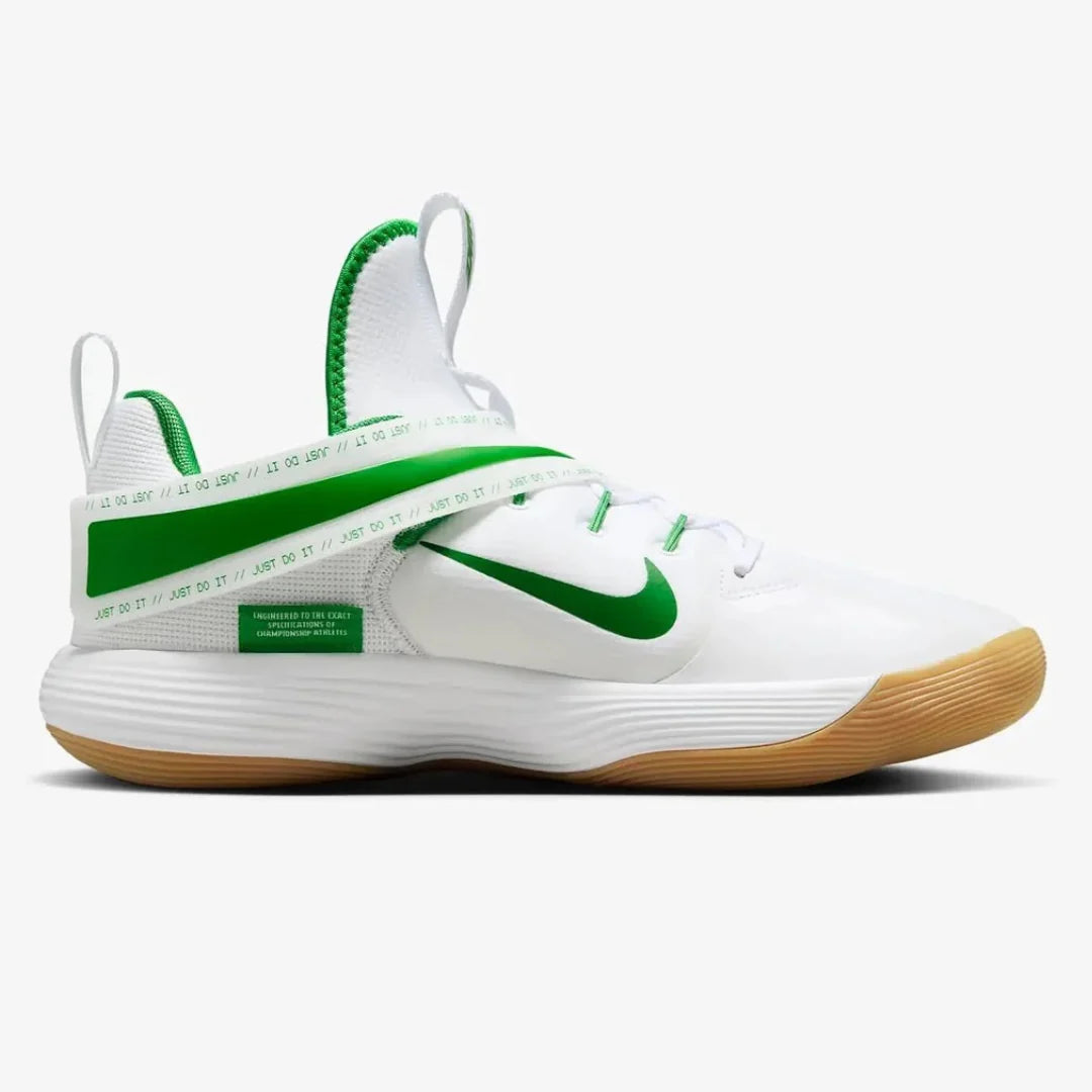 Tênis Nike React HyperSet 1 Vôlei Branco Verde