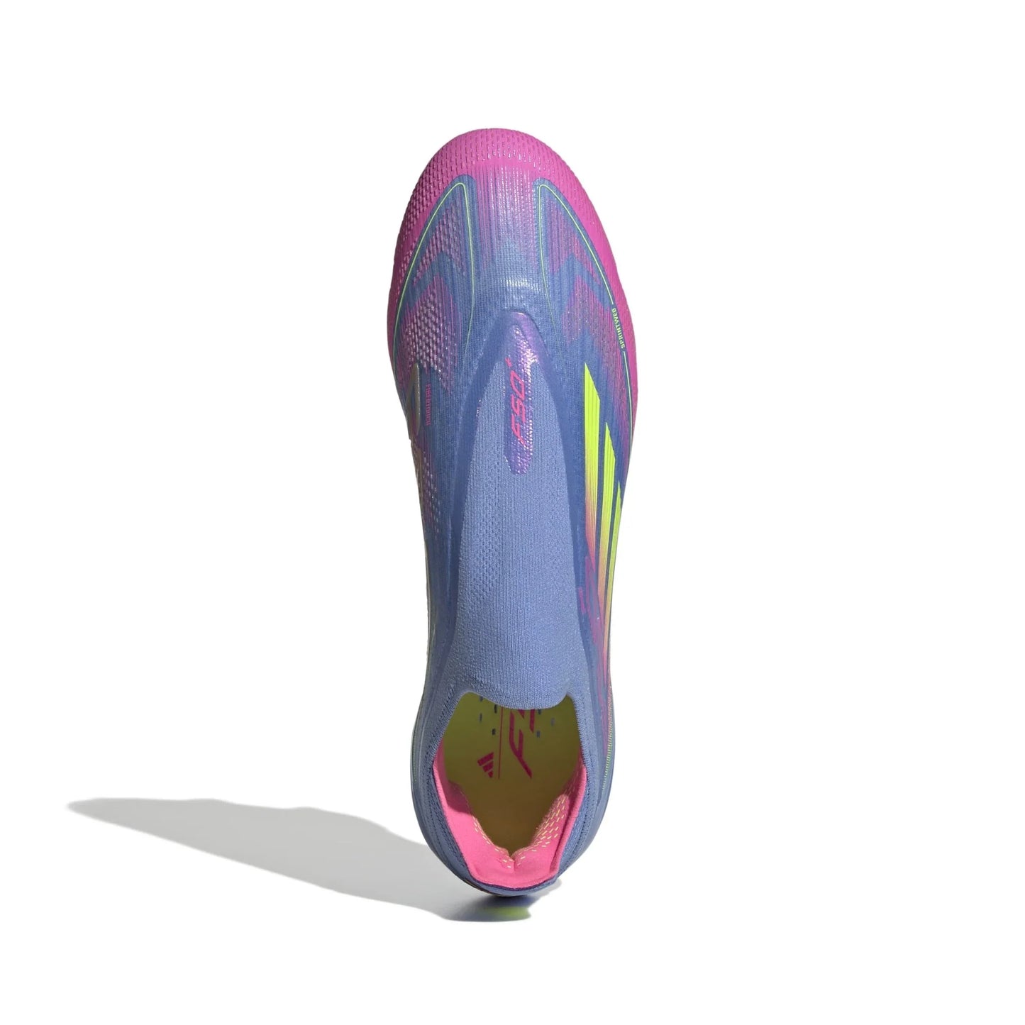 adidas F50 FG Mens Soccer Cleats Blue Fusion Lemon Pink