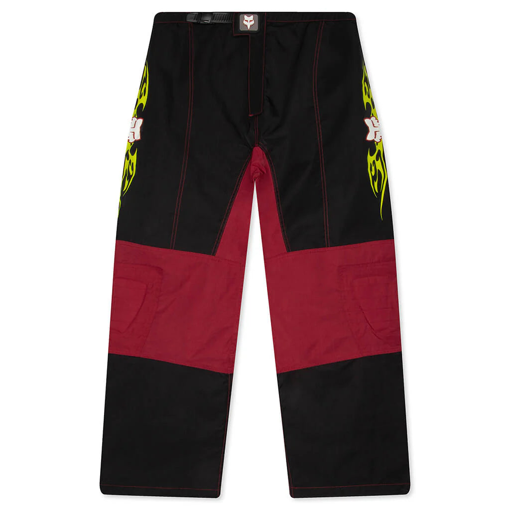 Fox LAB Paneled Pant Red