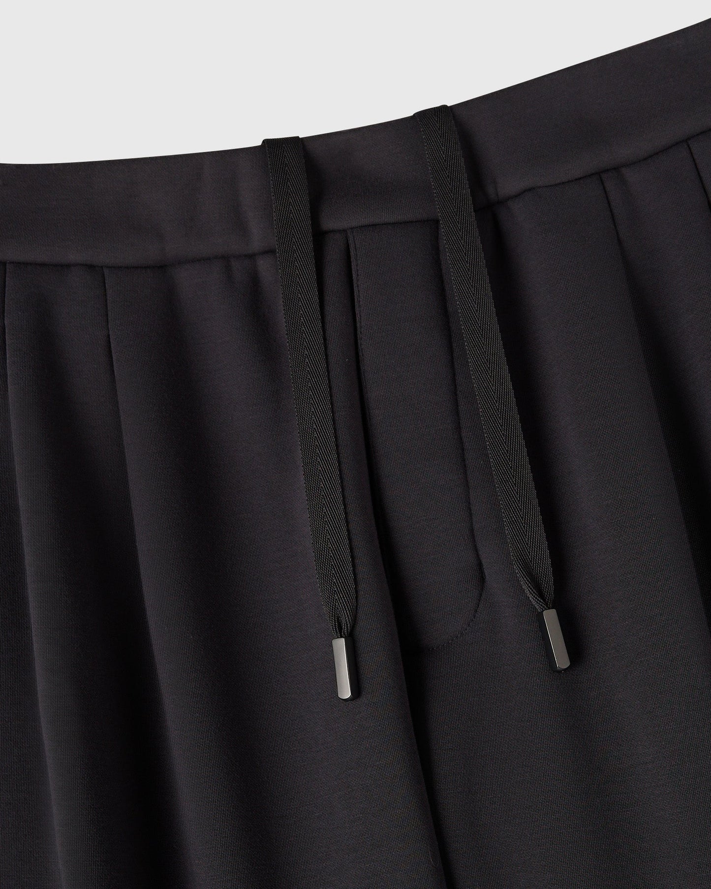 Luxe Fleece Pull On Trouser Pinstripe