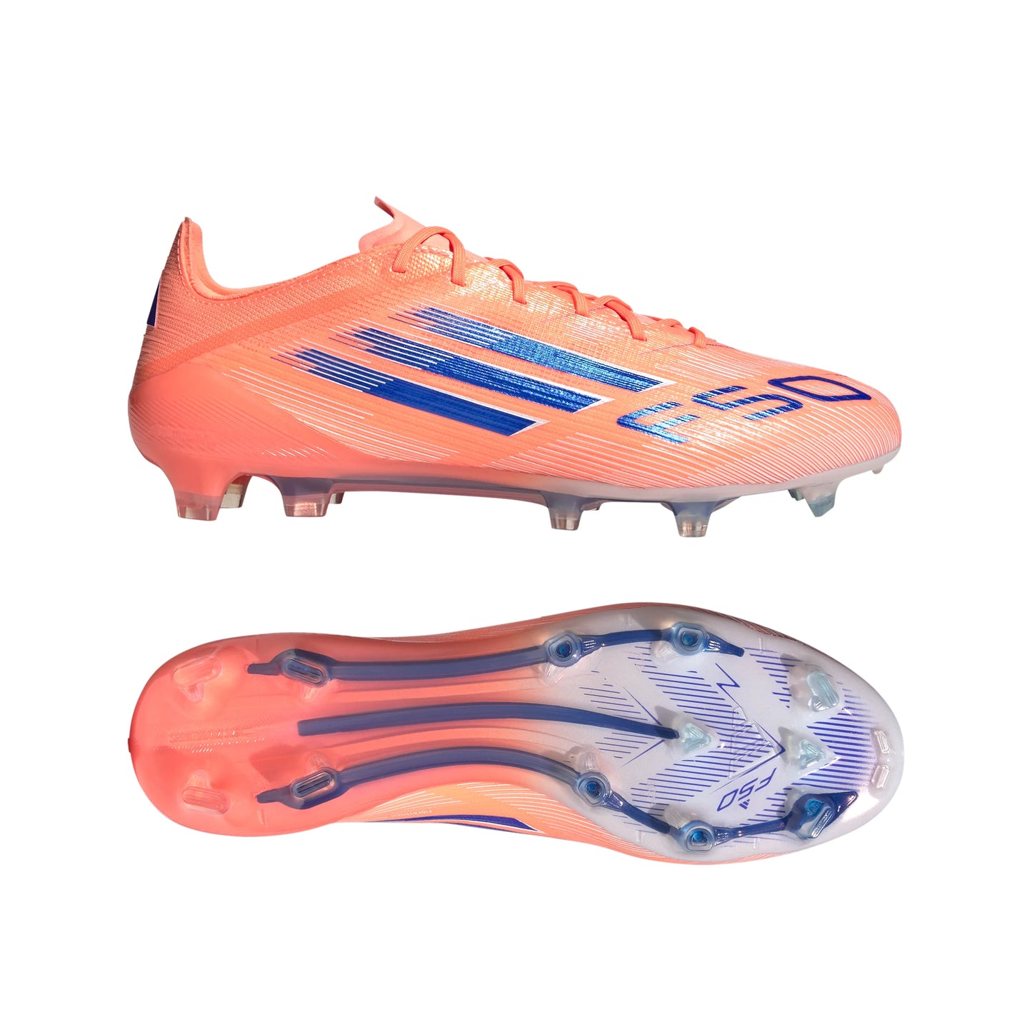 adidas F50 Elite FG Mens Soccer Cleats Orange Blue White