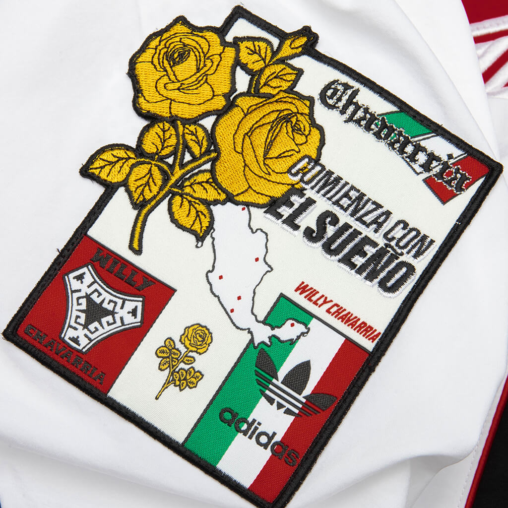 Adidas Originals x Willy Chavarria Woven Trackshirt White Black
