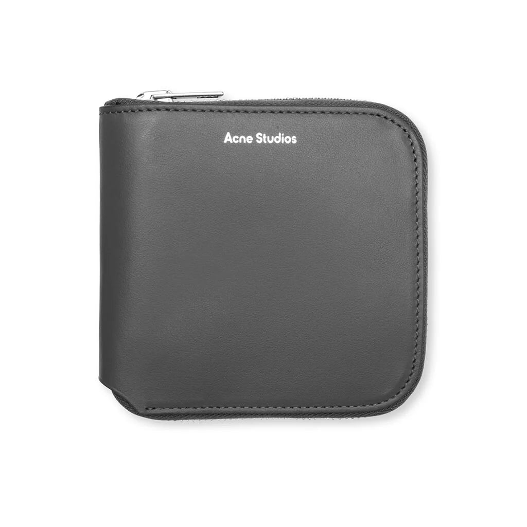 Zipped Wallet Dark Grey