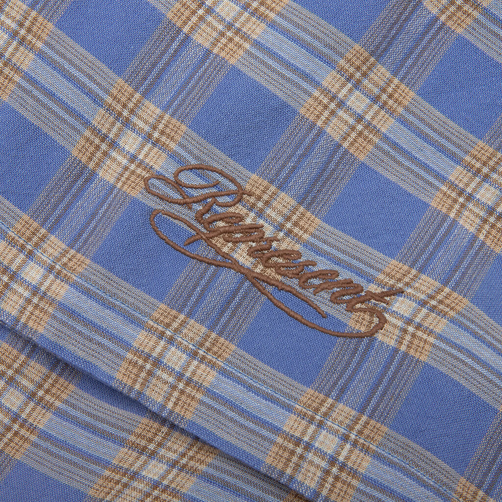 Santa Monica Flannel Drift Blue