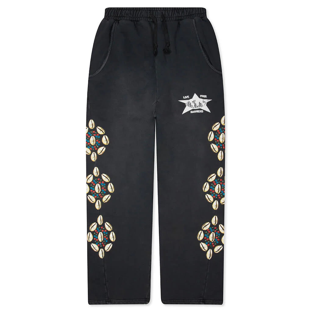 Barriers Cowrie Shell Sweatpant Vintage Black