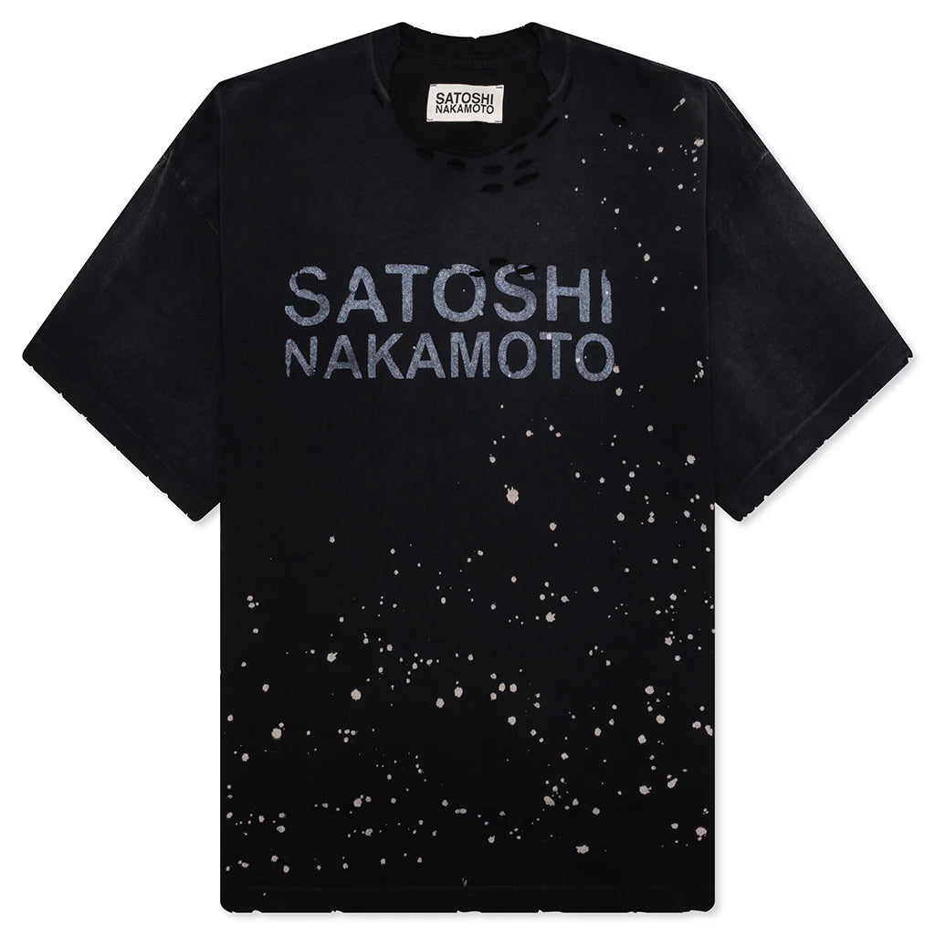 Destroyed Luke Tee Black