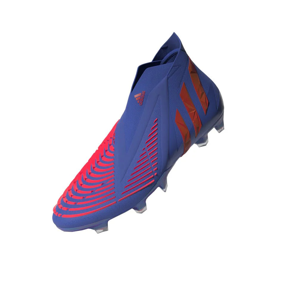adidas Predator Edge FG Firm Ground Boots Hi Res Blue Turbo Hi Res Blue