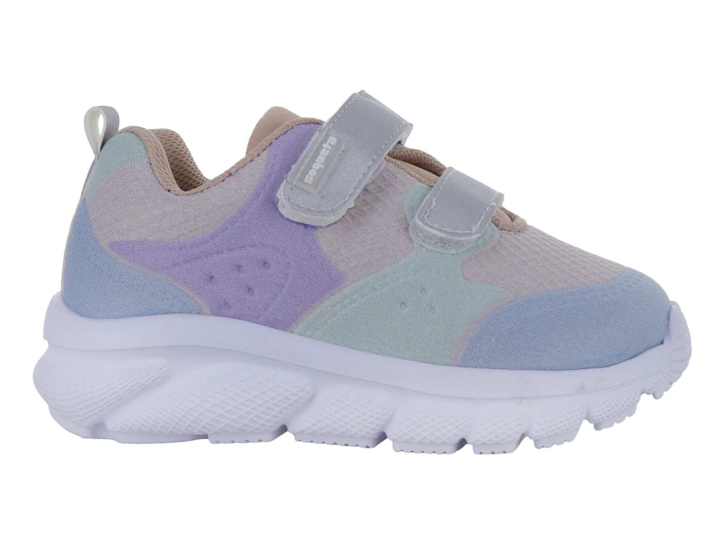 Tenis Coqueta Rosa y Gris para Niña
