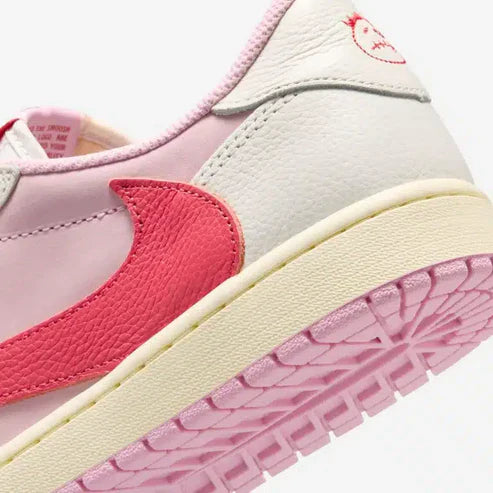 Air Jordan 1 Retro Low OG SP Travis Scott Sail Tropical Pink