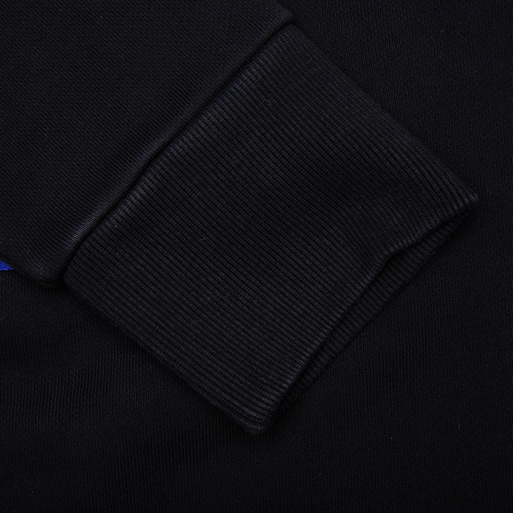 OG Staple Embroidered Hoodie Black Blue