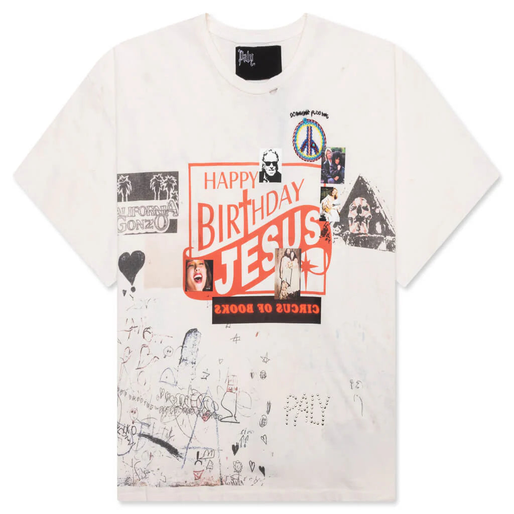 Graffiti Tee Ivory