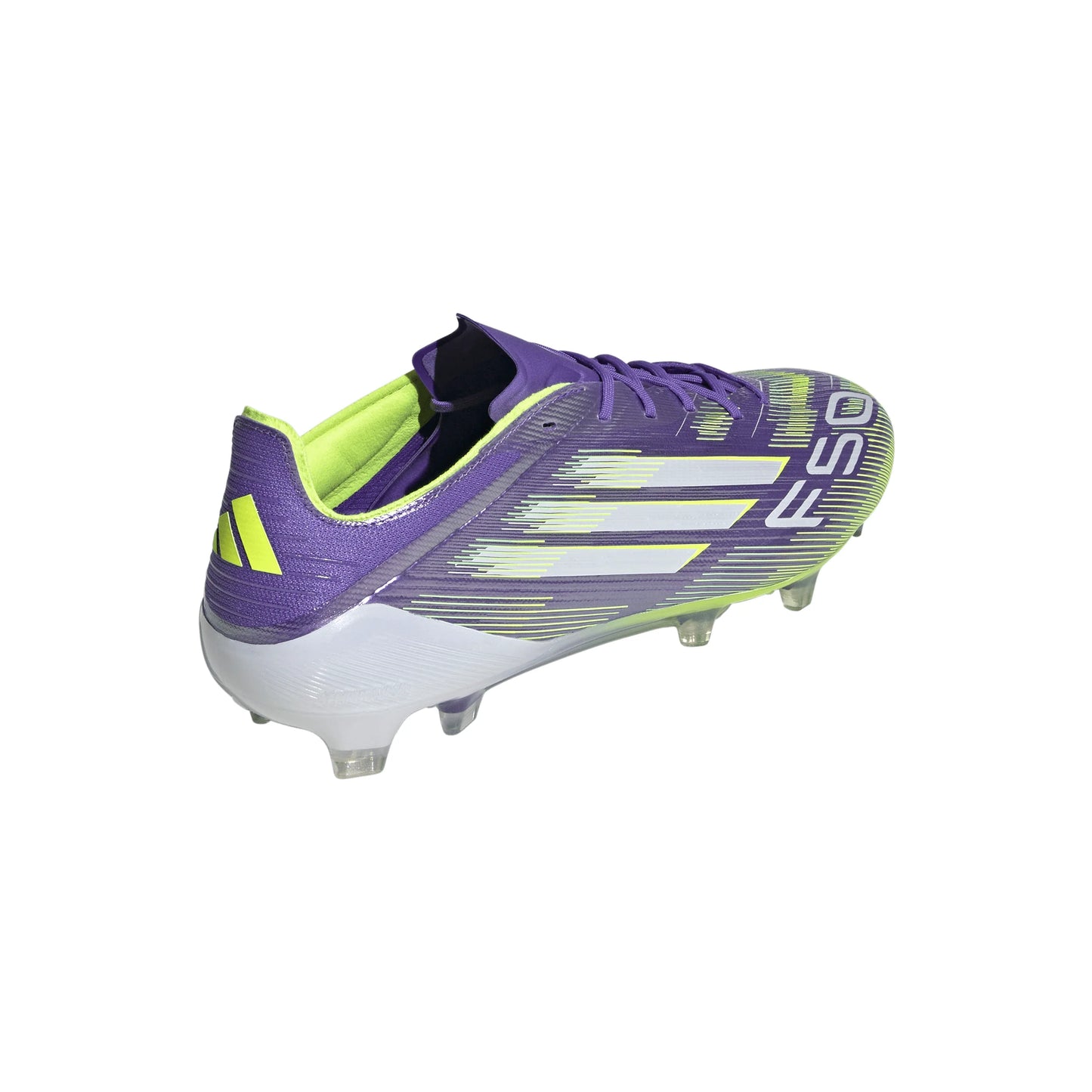 adidas F50 Elite Firm Ground Soccer Cleats Purple White Lemon