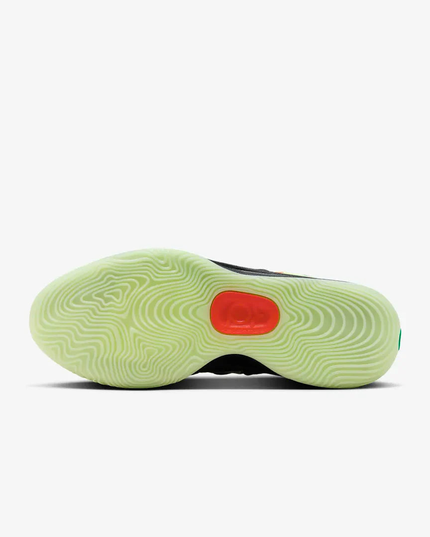 Tenis Nike KD17 Verde Preto Vermelho