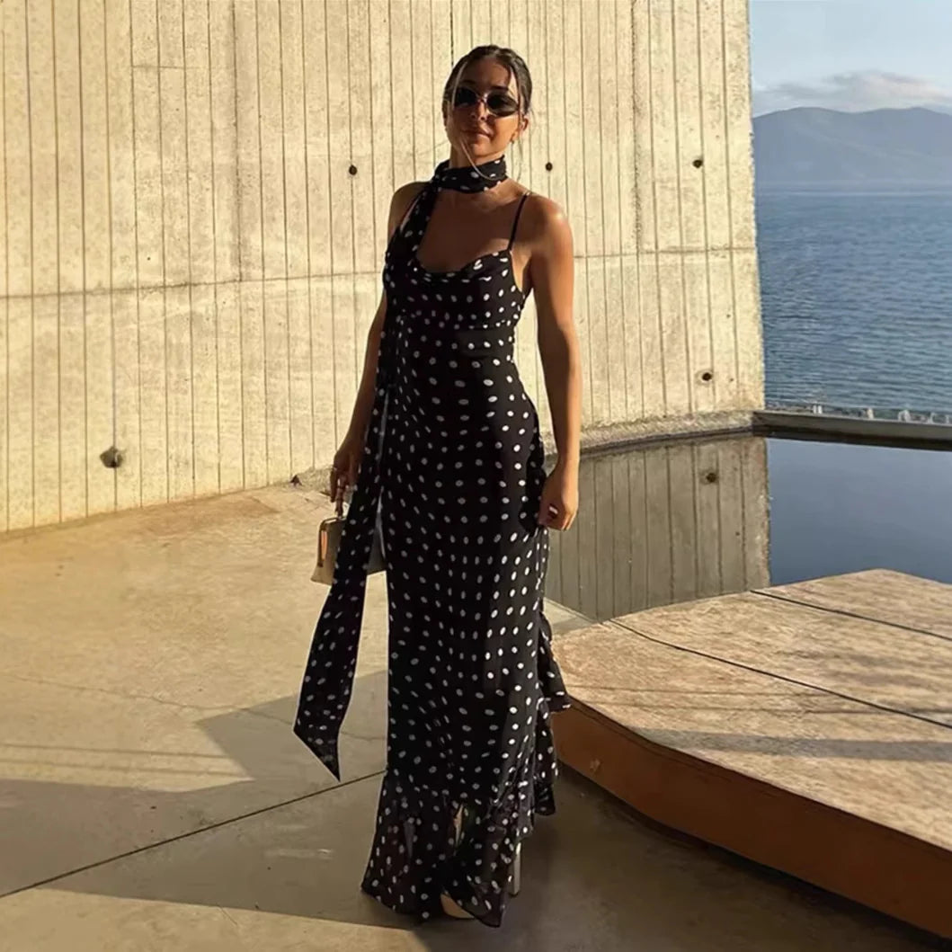 Vestido Poá Sydney