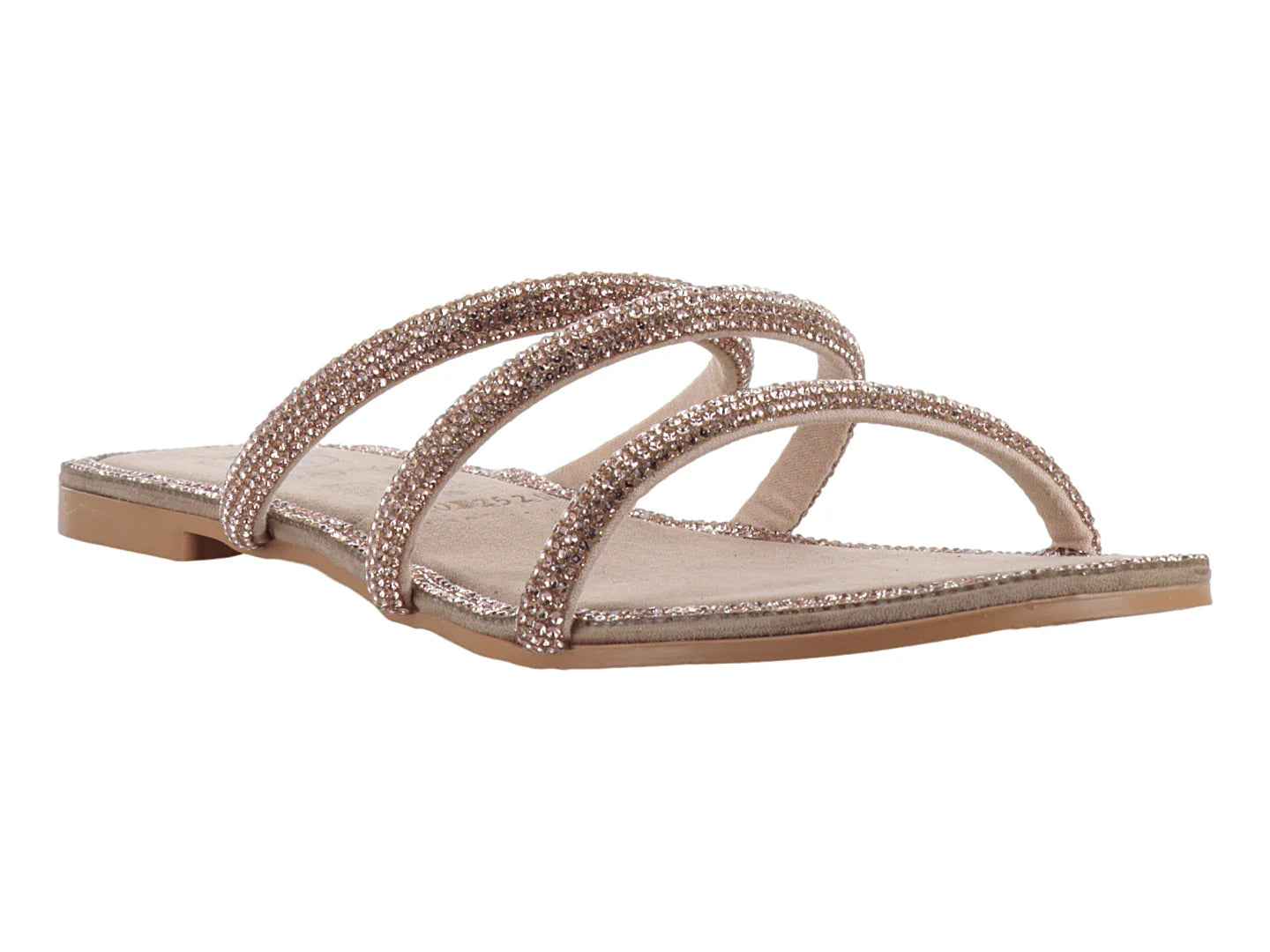 Sandalias Sary Color Maquillaje y Oro Rosado para Mujer