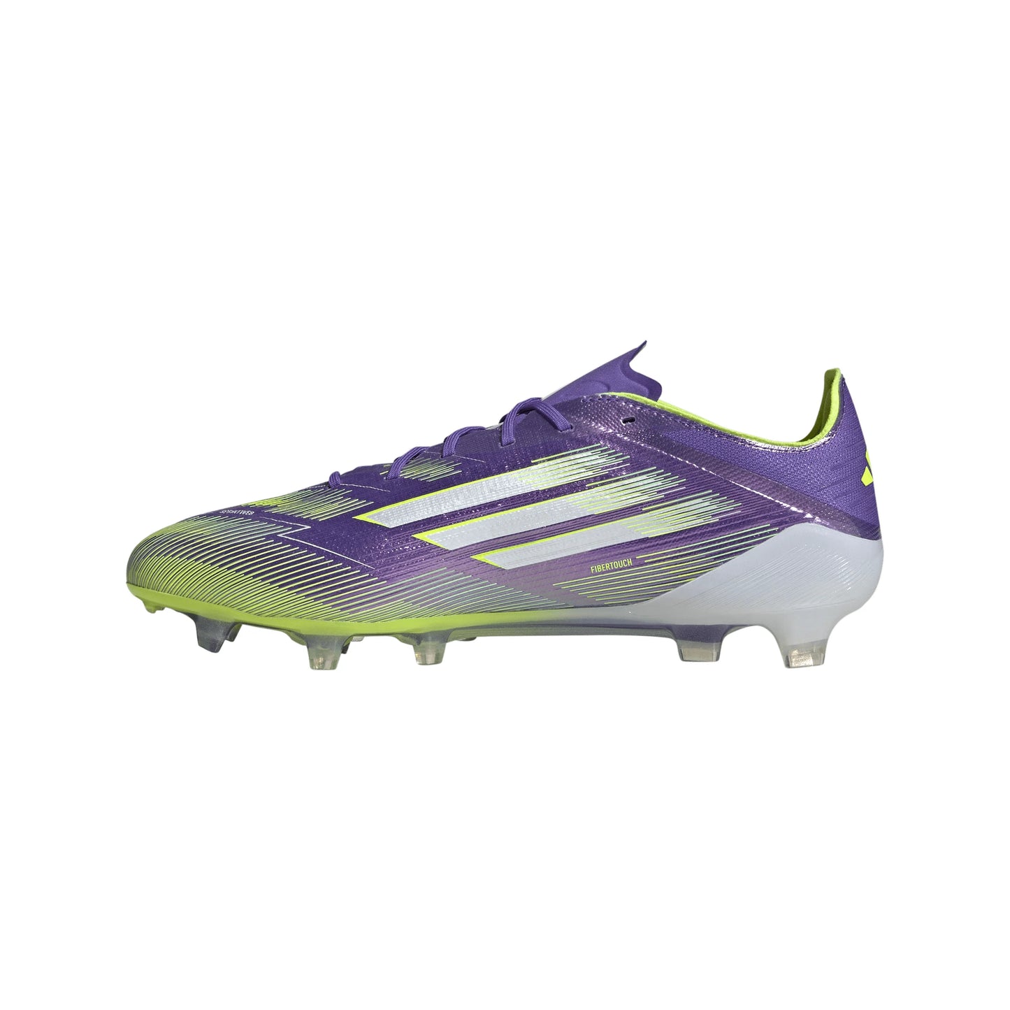 adidas F50 Elite Firm Ground Soccer Cleats Purple White Lemon
