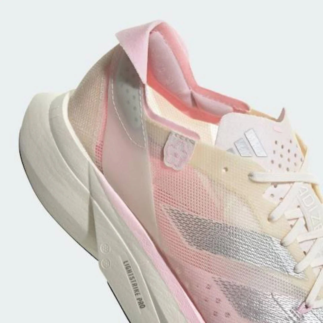 Adidas Adizero Adios Pro 3 Branco Rosa Claro
