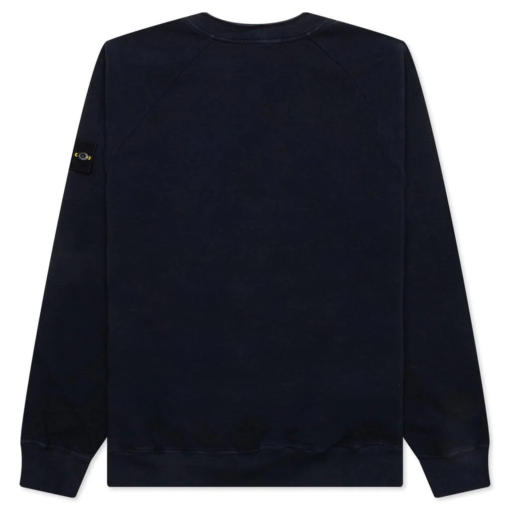 Brushed Sweatshirt Navy Blue