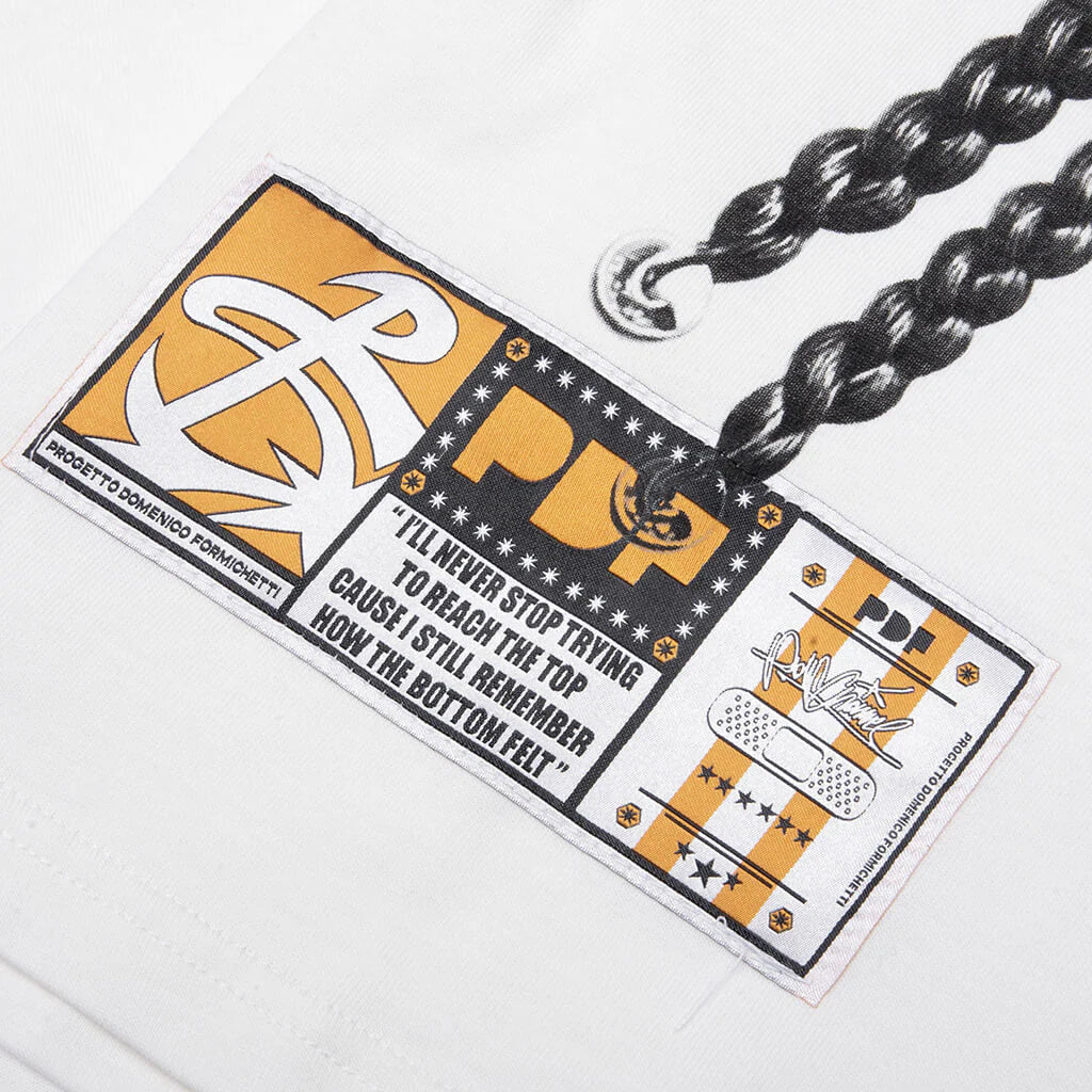The Boy Braids Tee White