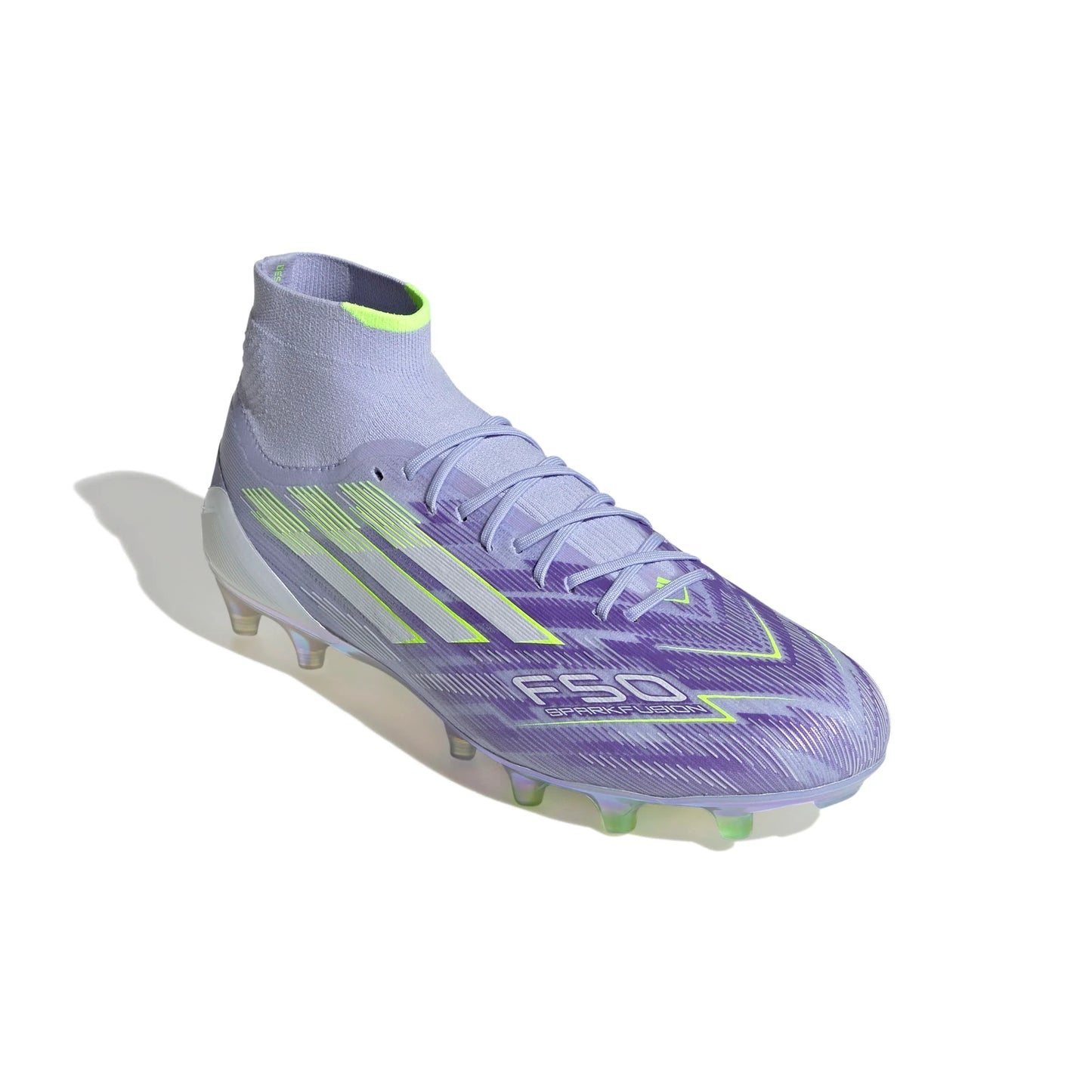 adidas F50 Sparkfusion Elite Mid Firm Ground Artificial Womens Soccer Cleats Vioton Lemon