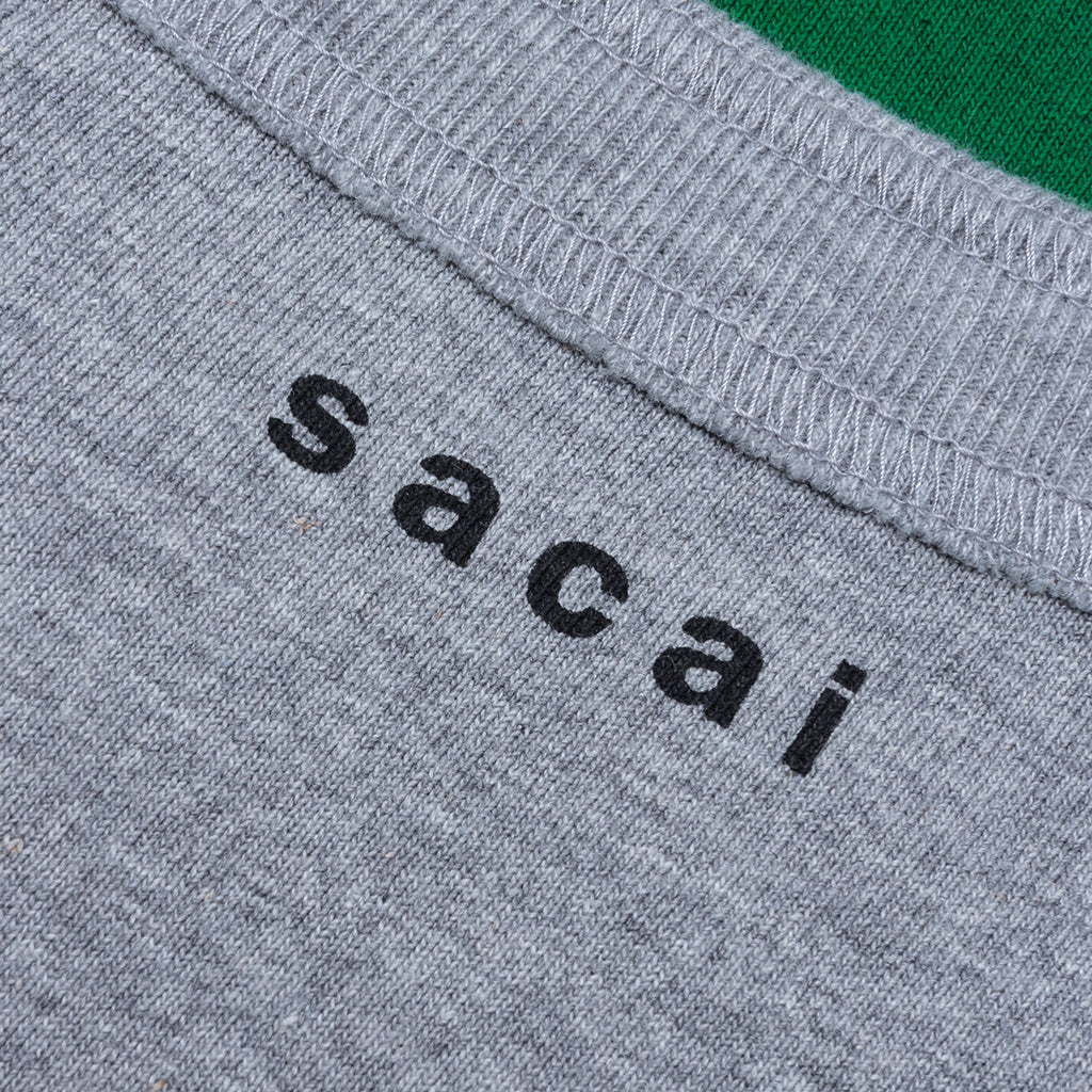Garment Dye Cotton Jersey L S T Shirt Green