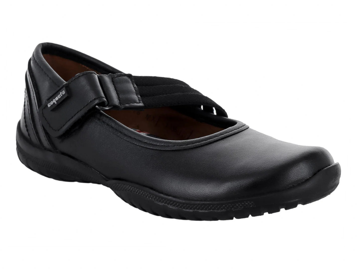 Zapatos Coqueta de Piel Negros para Niña