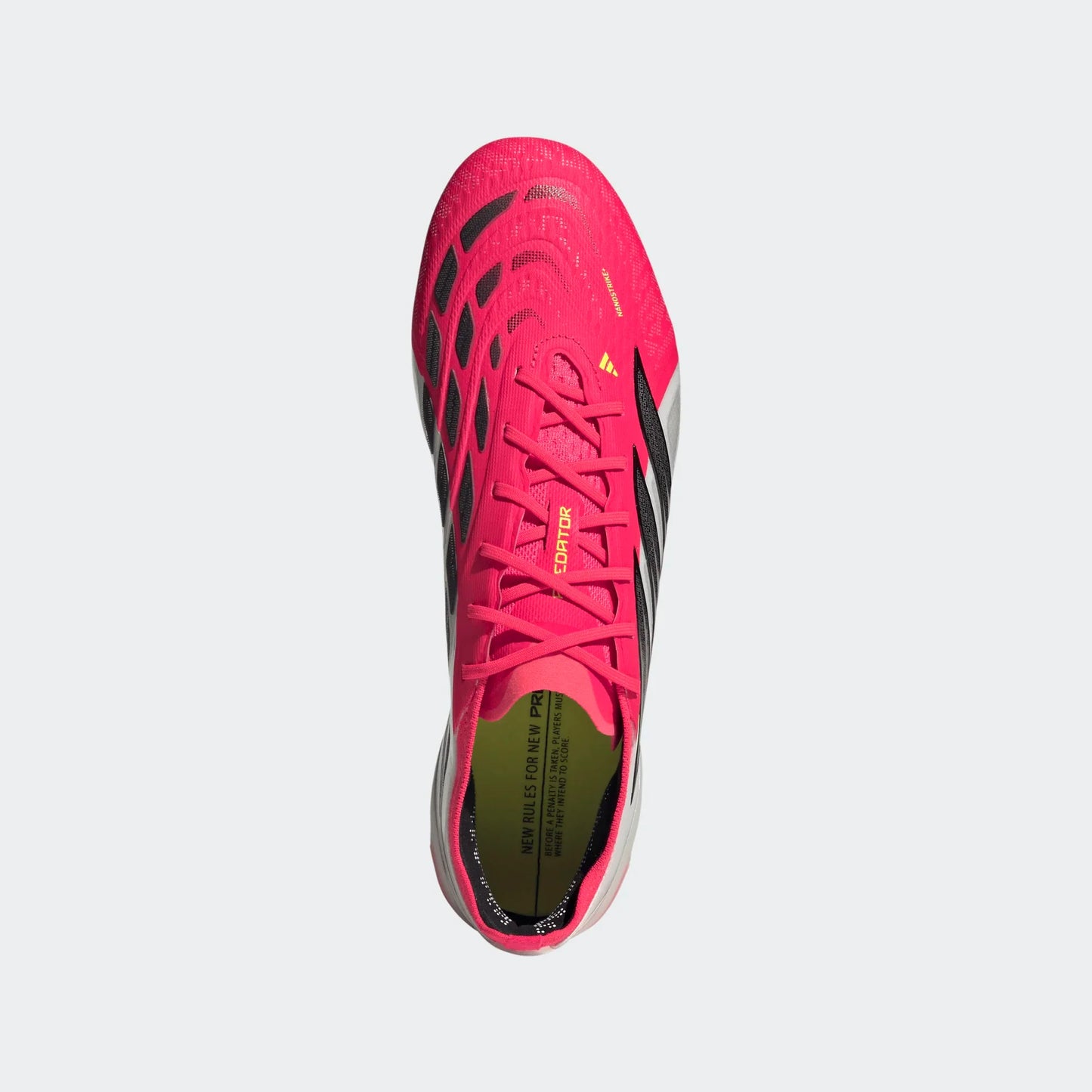 adidas Predator Elite FG Firm Ground Mens Soccer Cleats Lucid Red Black White