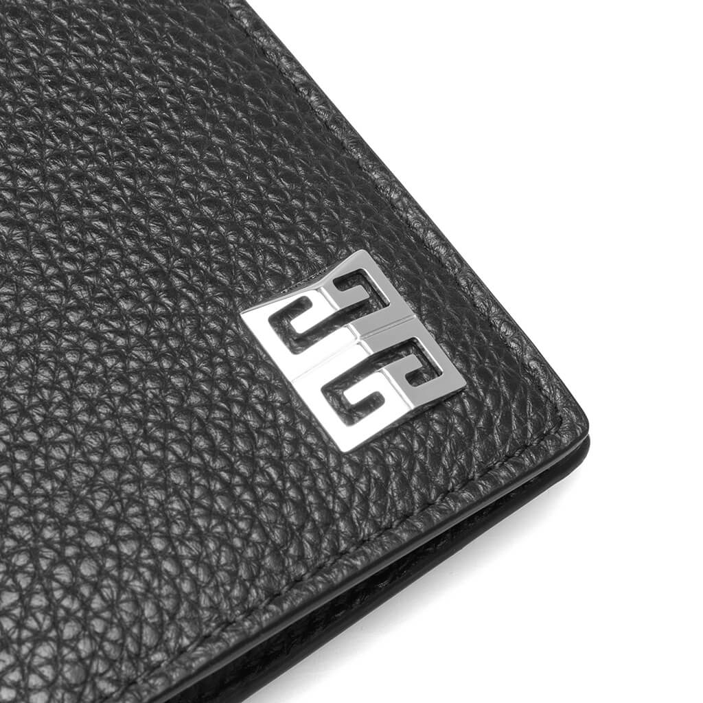 Grained Leather 4G Wallet Black