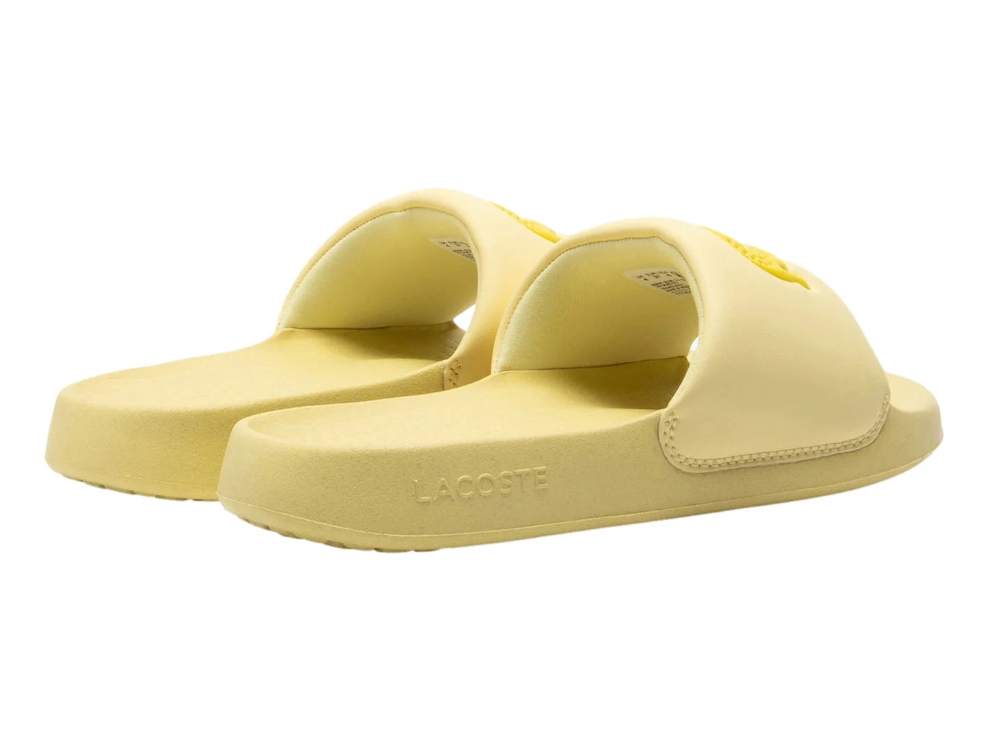 Sandalias Lacoste Serve Slide 10 Amarillo para Mujer