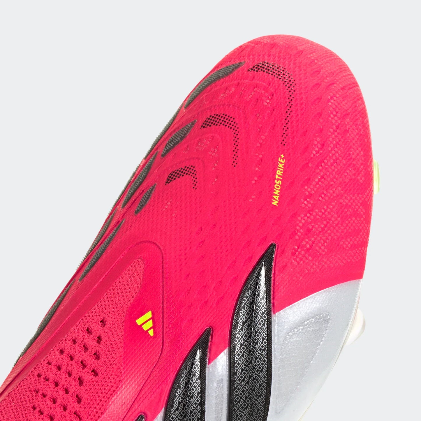adidas Predator Elite Laceless FG Firm Ground Mens Soccer Cleats Red Black White