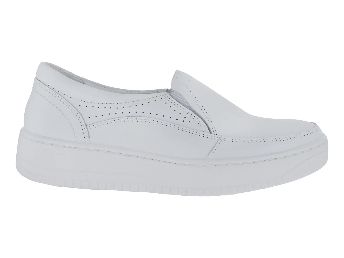 Zapatos Planos Mas Descanso Blanco para Mujer