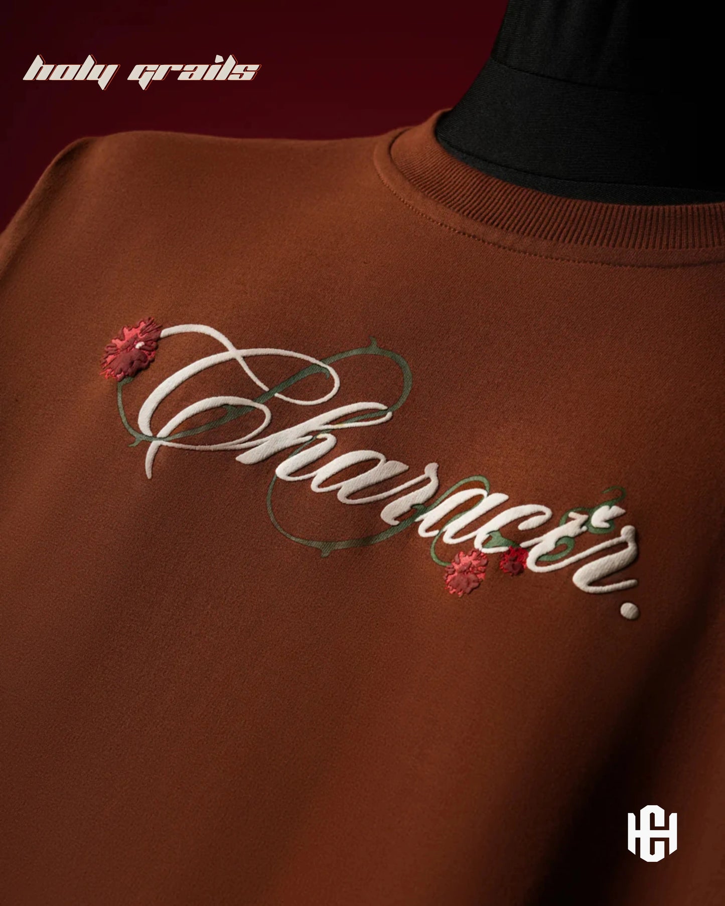 Bold Brown Graphic Tee HG x Charactr