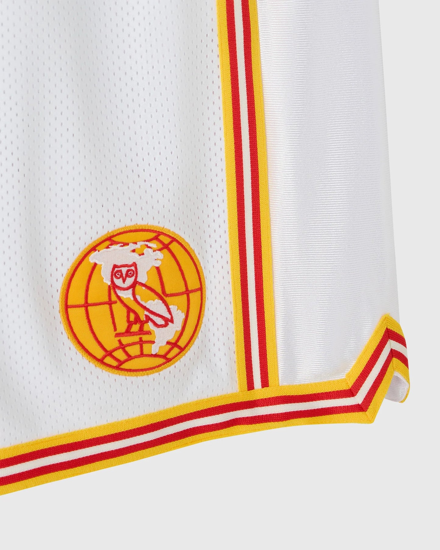 Harlem Globetrotters Basketball Short White