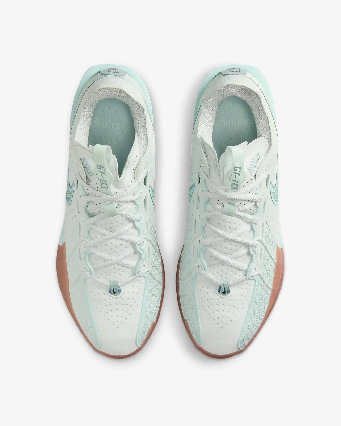 Tênis Nike GT Cut 3 Gray with Green