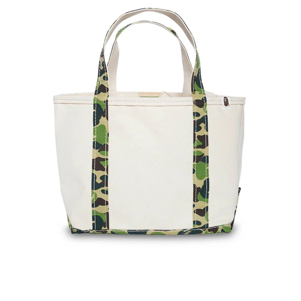 Saint Michael x A Bathing Ape Medium Tote Bag White Camo
