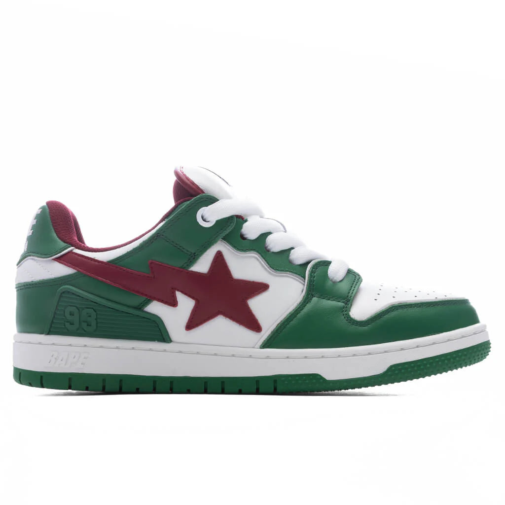 New Bape SK8 STA 1 M2 Green