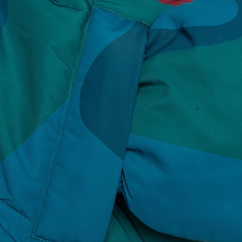 Protect The Sun Reversible Puffer Jacket Brown