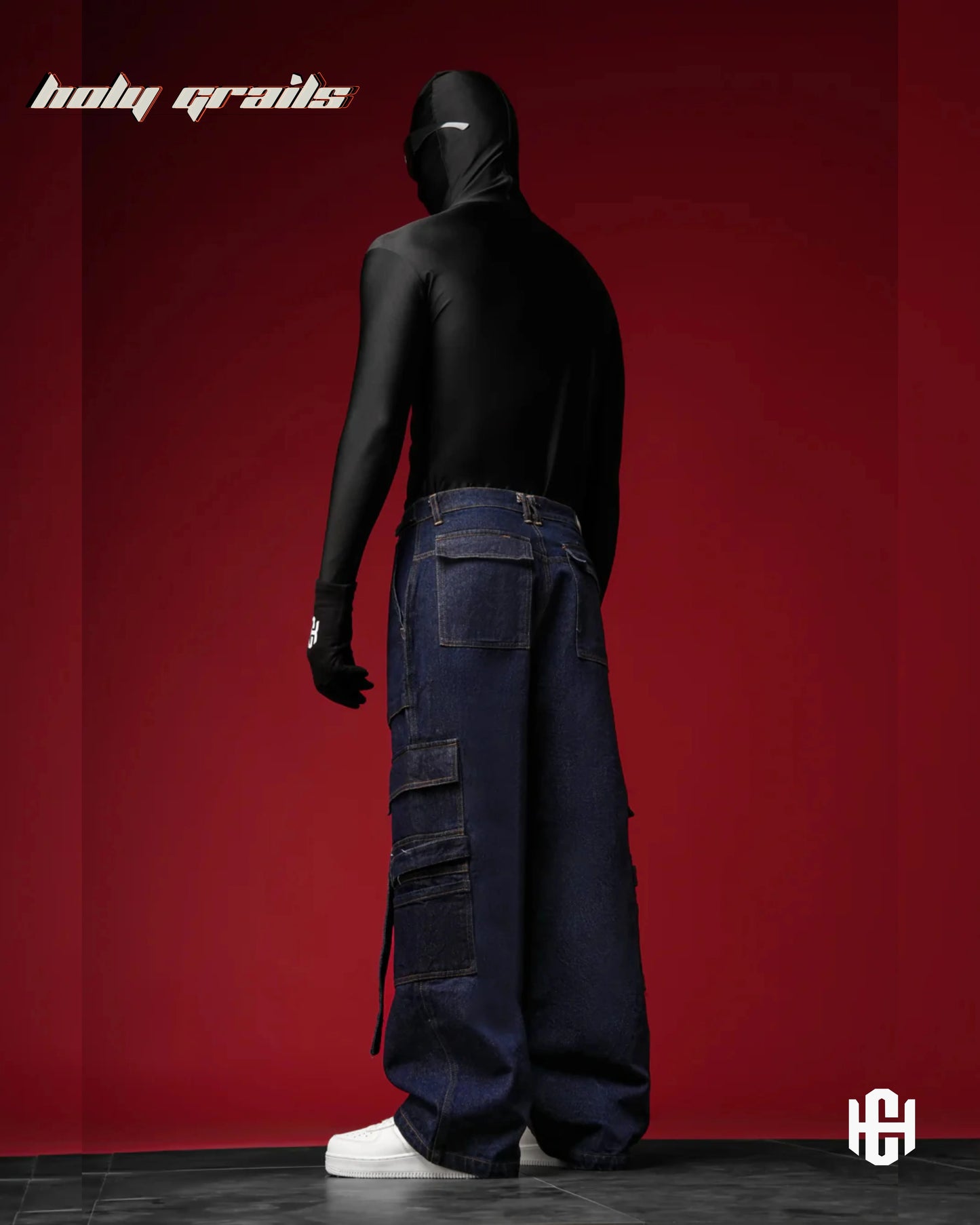 Raw Denim Deep Blue Pants HG x Charactr
