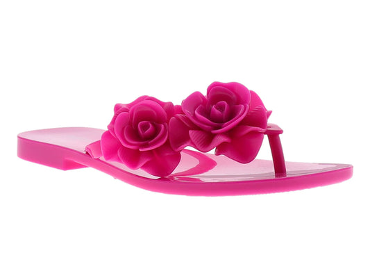Sandalias Melissa Rosa Squared Garden para Mujer