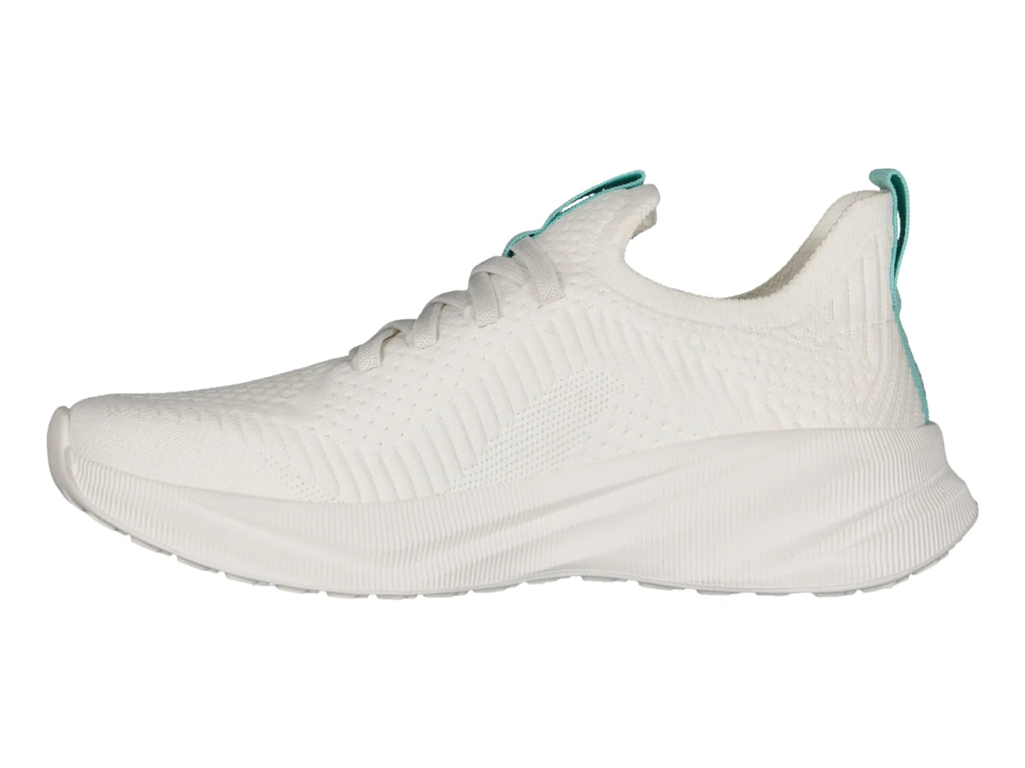 Tenis Charly Light Sport Blanco y Aqua para Mujer
