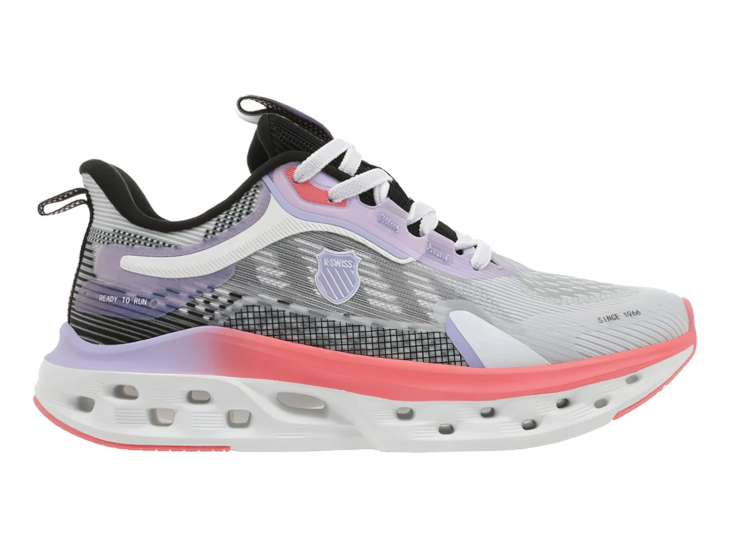 Tenis K SWISS Atreux V Gris y Negro para Mujer