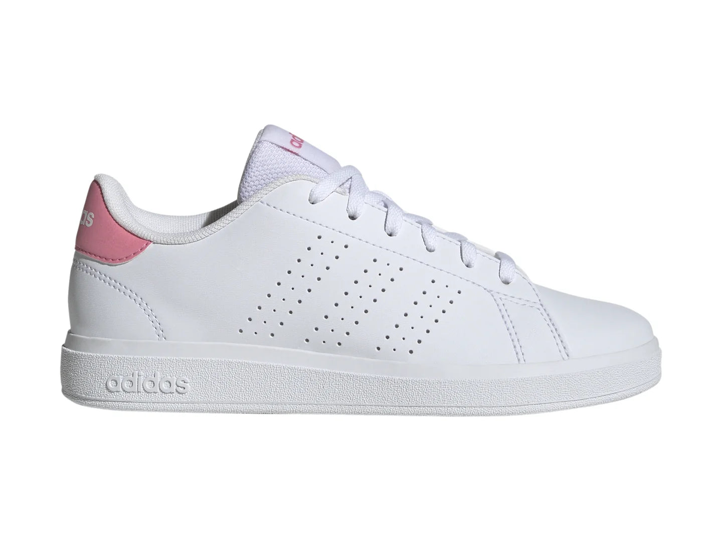 Tenis Adidas Advantage Base 20 Blancos para Niña