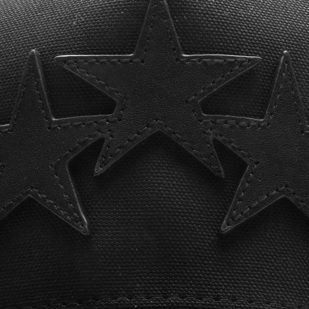 3 Star Trucker Hat Black